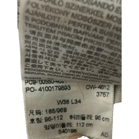 Levi's 550 Relaxed Fit Straight Blue Medium Wash Denim Jeans Men Size 38X34 - Picture 4 of 5